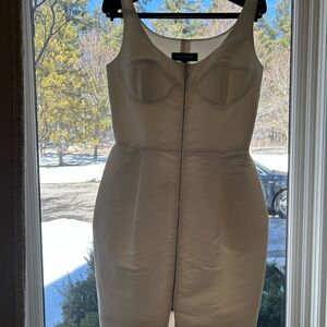 Elegant White Mini Dress